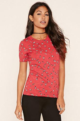 Forever21 Women's  Paper Planes Sweater