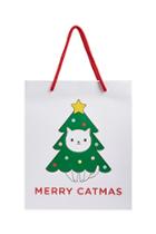 Forever21 Merry Catmas Graphic Gift Bag