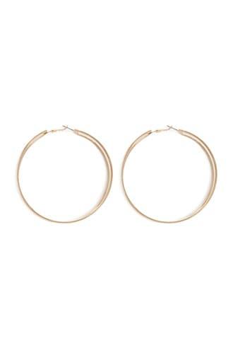 Forever21 Statement Cutout Hoops
