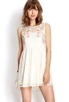 Forever21 Women's  Whimsical Lace Dress