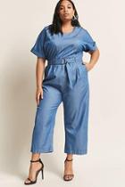 Forever21 Plus Size Chambray Jumpsuit