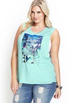 Forever21 Palm Springs Muscle Tee
