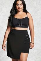 Forever21 Plus Size Open Hoop Skirt