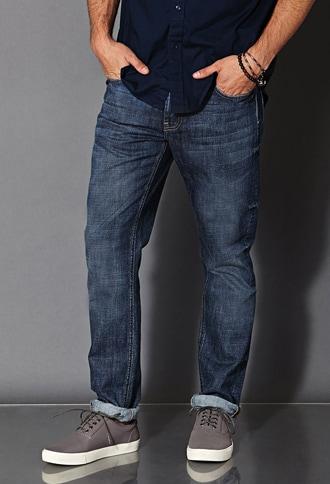Forever21 Slim Fit- Dark Wash