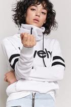 Forever21 Fleece Lovely Graphic Top
