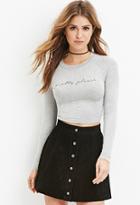 Forever21 Pretty Please Crop Top