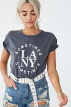 Forever21 Sometimes La Ny Graphic Tee