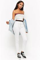Forever21 Button Fly Skinny Jeans