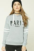 Forever21 Paris France Graphic Hoodie