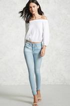 Forever21 Low-rise Skinny Push-up Jeans