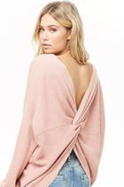 Forever21 Twist-back Knit Sweater