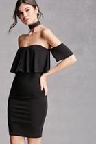 Forever21 Flounce Off-the-shoulder Dress