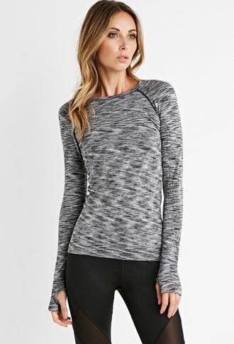 Forever21 Space Dye Athletic Top