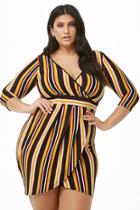 Forever21 Plus Size Striped Tulip Dress