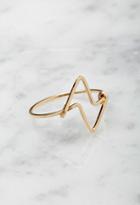Forever21 By Boe Double Triangular Ring