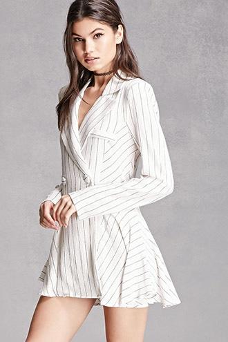Forever21 Pinstripe Mini Dress