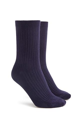 Forever21 Basic Crew Socks