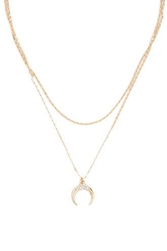 Forever21 Crescent Moon Necklace