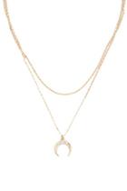 Forever21 Crescent Moon Necklace