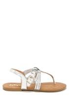 Forever21 Yoki Shoes Strappy Thong Sandals