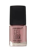 Forever21 Dusty Pink Gel Look Nail Polish