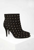 Forever21 Studded Faux Suede Booties