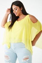Forever21 Plus Size Chiffon Top