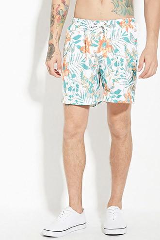 21 Men Men's  Trunks Tropical San-o Short