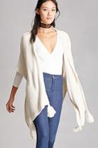 Forever21 Open-front Shawl Cardigan
