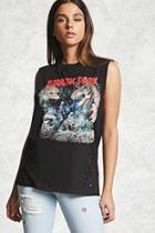 Forever21 Distressed Jurassic Park Tee
