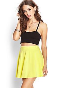 Forever21 Knit Skater Skirt