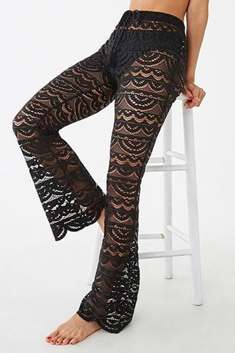 Forever21 Lace Swim Cover-up Pants