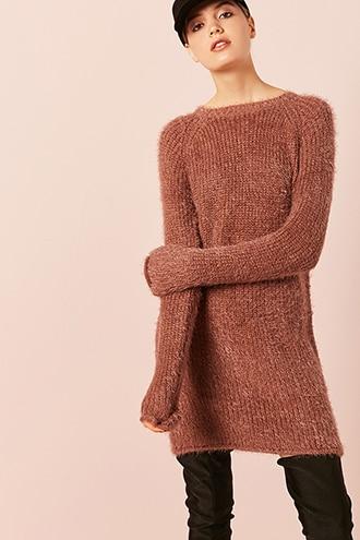 Forever21 Fuzzy Knit Dress