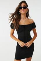 Forever21 Bow Accent Mini Dress