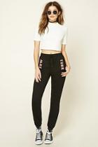 Forever21 Women's  New York Graphic Sweatpants