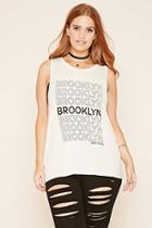 Forever21 Plus Women's  Plus Size Brooklyn Graphic Top