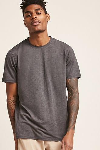Forever21 Active Heather Knit Tee