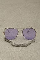 Forever21 Men Flat Lens Tinted Aviators