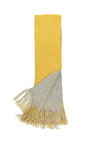 Forever21 Fringed Contrast Oblong Scarf