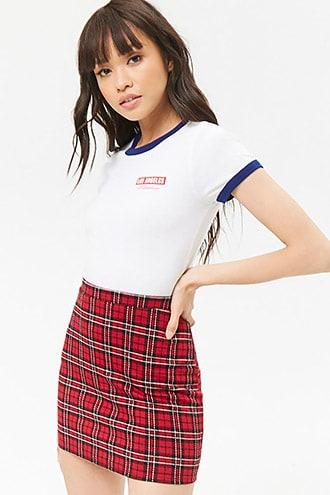 Forever21 Tartan Plaid Mini Skirt