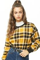Forever21 Plaid Print Sweater