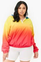 Forever21 Plus Size Ombre Anorak