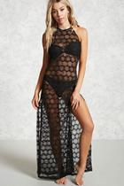 Forever21 Lace Halter Cover-up Dress