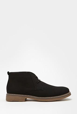 21 Men Canvas Lace-up Chukkas