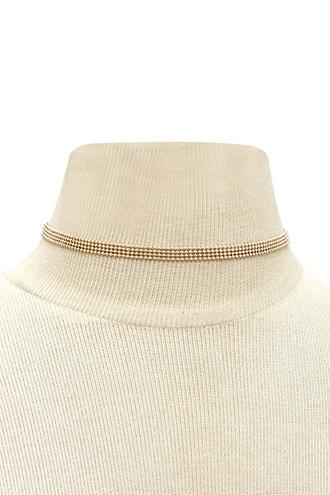 Forever21 Stacked Ball Chain Choker