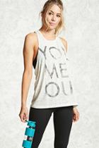 Forever21 Active You Me Oui Graphic Tank