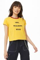 Forever21 Like Realizing Stuff Graphic Tee