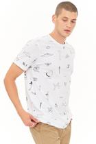 Forever21 Doodle Print Graphic Tee