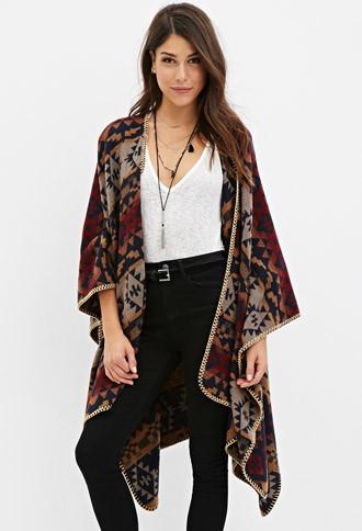 Love21 Southwestern-patterned Shawl