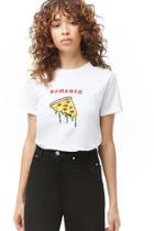 Forever21 Romance Pizza Graphic Tee
